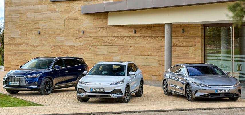 Автомобильный гигант BYD прибывает в Испанию с тремя 100% электрическими моделями