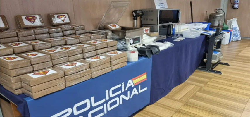 В Понтеведре полицейские ликвидировали крупнейшую кокаиновую лабораторию в Европе