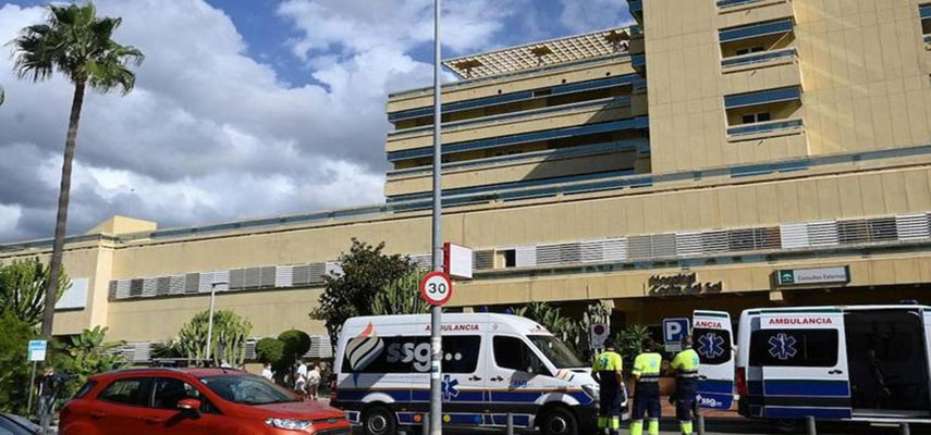 Четверо сотрудников получили ранения после нападения пациента в больнице Коста-дель-Соль