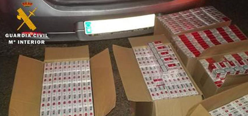 В городе Аксаркия изъято более 12 000 пачек контрабандных сигарет