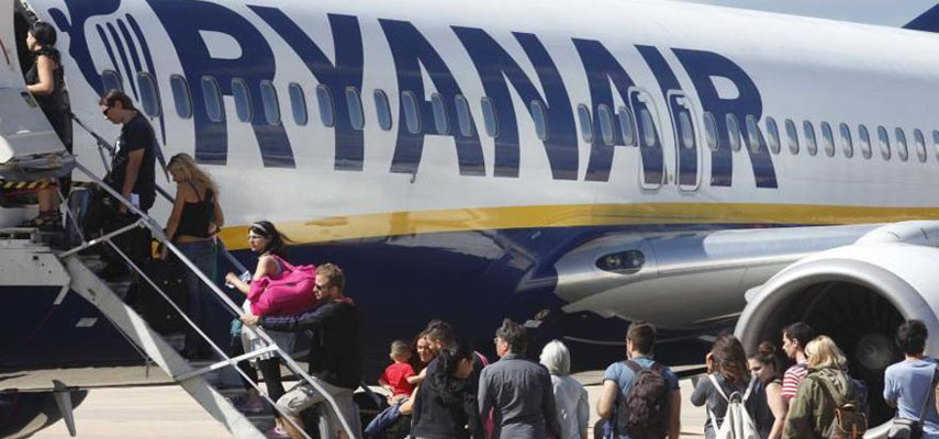 Авиакомпания Ryanair подала апелляцию в Испании на решение Aena повысить сборы