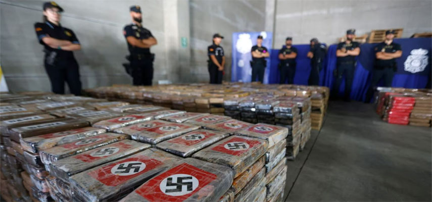 Историческое задержание наркоторговцев в Испании: изъято почти 10 тонн кокаина
