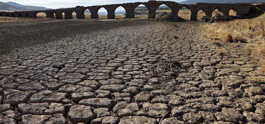 Уровень осадков более чем в половине Каталонии соответствует пустынному климату