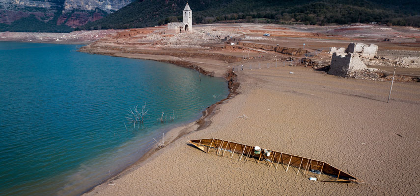 Несмотря на проливные дожди в Испании, на водохранилищах зафиксировали падении уровня воды