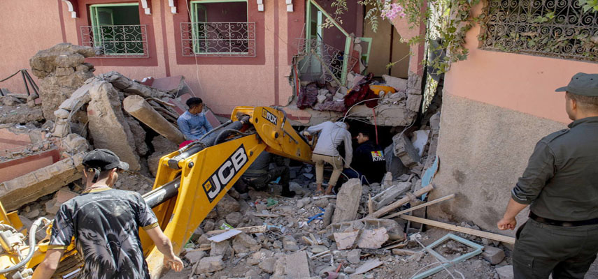 В Марокко число погибших от мощного землетрясения возросло до 2122 человек