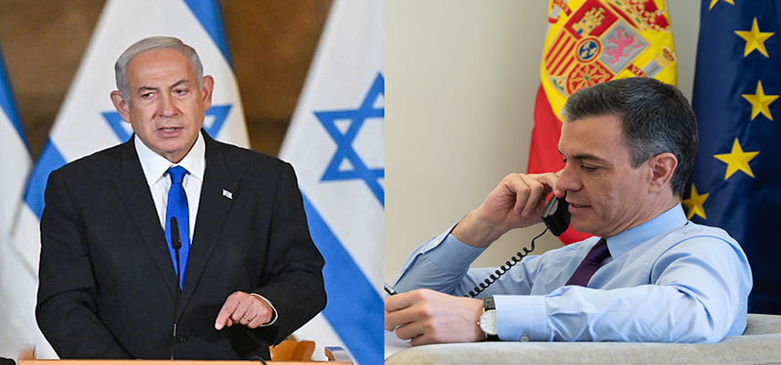 Педро Санчес позвонил Биньямину Нетаньяху, чтобы призвать к прекращению огня