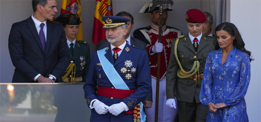 Педро Санчеса освистали в Национальный день Испании с криками об отставке