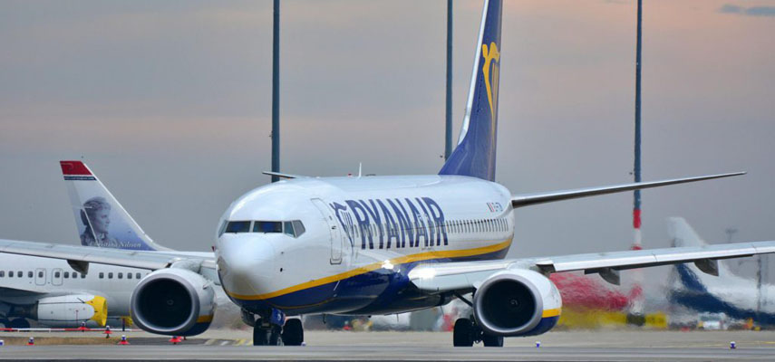 У рейса Ryanair, вылетевшего с Майорки, произошел отказ двигателя