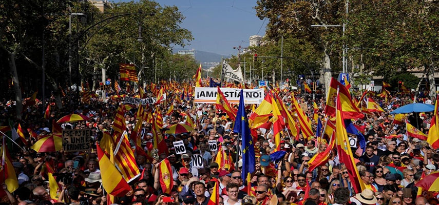 Протесты в Испании из-за предложения об амнистии набирают обороты