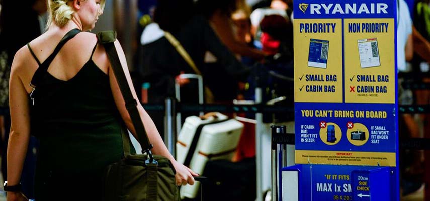 В Испании суд постановил, что Ryanair может устанавливать собственные правила провоза багажа